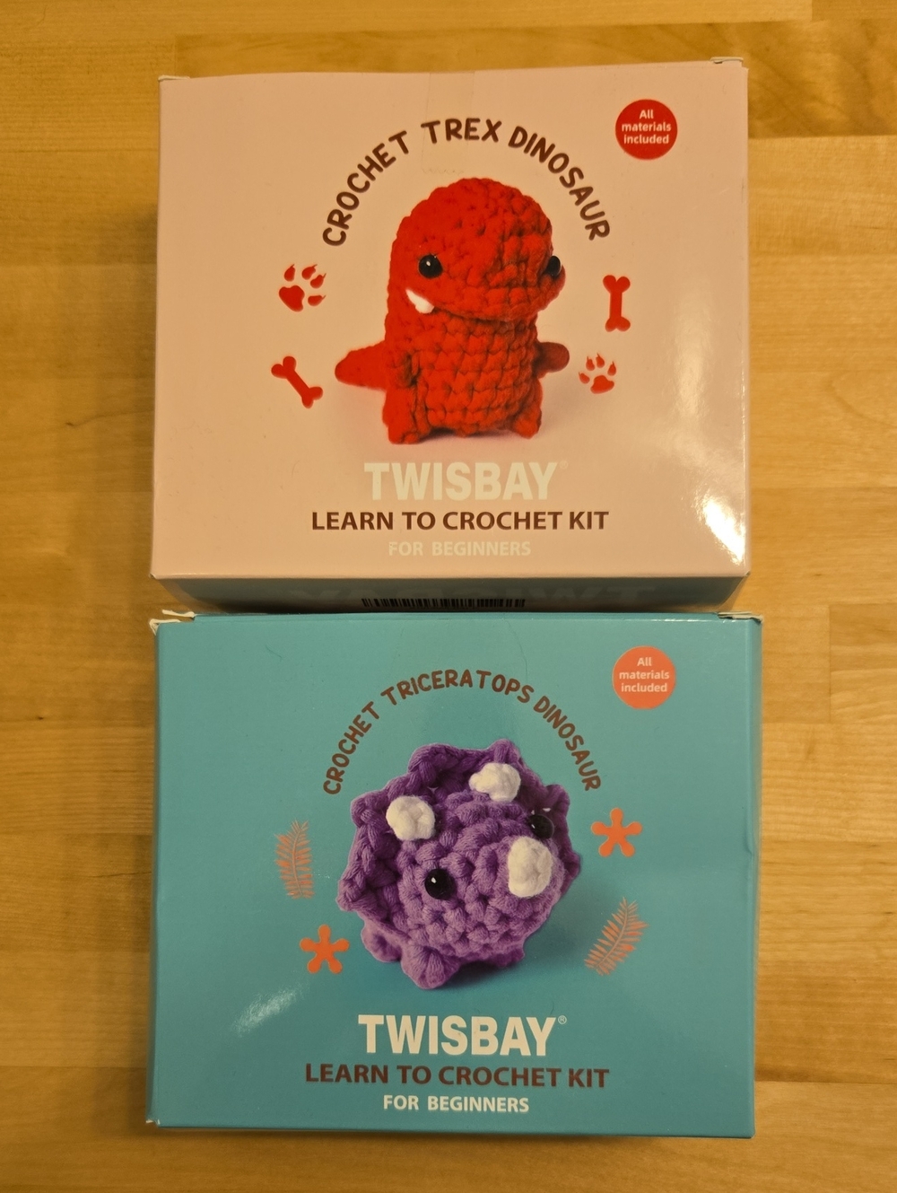 Dino Crochet Kits
